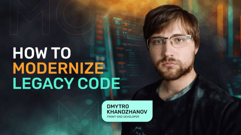 How to modernize legacy code. Organizational aspects of refactoring