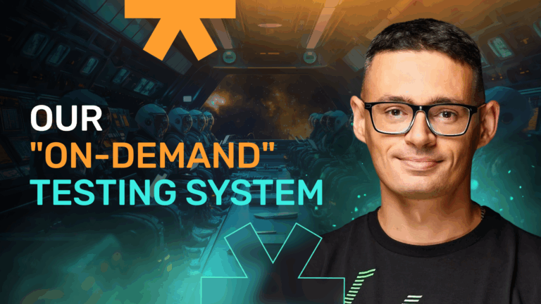 From “Testing Everything” to “Testing on Demand”